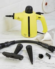 Easy Home Hand Held Steam Cleaner Shiny Fixure: Basin Mirrors Tiles & Rims 95648