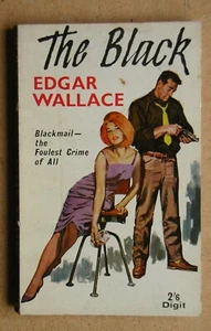Edgar Wallace. The Black. 1950s Digit Books Vintage Pulp Paperback - Bild 1 von 1
