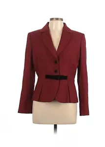 Falda y traje blazer rojo tahari arthur s levine 2 piezas talla 10 $199 - Imagen 1 de 8