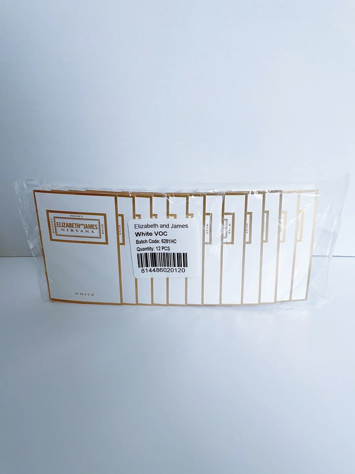Elizabeth & James Nirvana Blanco EDP Frasco Spray 0.07oz/2 ml Lote de 12 Paquete Sellado Foto 1 de 1