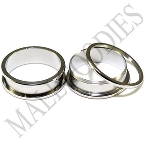 1449 Screw-on / fit Surgical Steel 1-3/16" Inch 30mm Plugs Flesh Tunnels Earlets - Picture 1 of 1