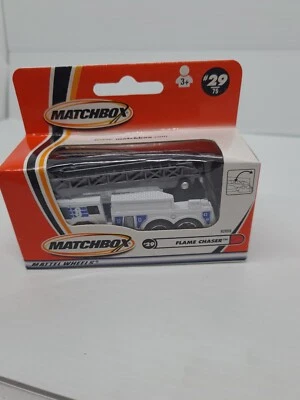 Vintage Matchbox Superfast 2000 Flame Chaser White #29 1:64 Scale New 92859 NIB  - Image 1 of 4