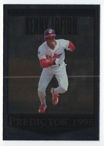 1996 Upper Deck Predictors Hobby Insert #H2 Kenny Lofton Cleveland Indians
