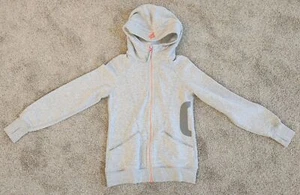 Ivivva by Lululemon Sweatshirt hoodie zip-up jacket 12 Girls By Lululemon gray - Picture 1 of 5