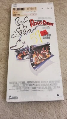 Who Framed Roger Rabbit Sound Track - Long Box Audio CD By Silvestri SEALED, NEW - Image 1 of 4