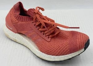 Adidas Ultra Boost X Women's Sneakers 9.5 Orange Mesh Athletic Running Shoes - Picture 1 of 8
