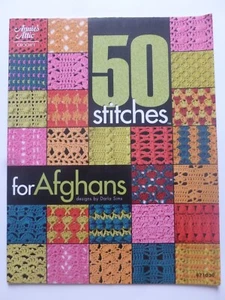 50 STITCHES for AFGHANS Designs by Darla Sims - Knitting - Imagen 1 de 9