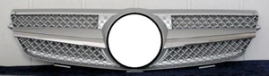 Kühlergrill Grill für Mercedes A209 CLK CABRIO SILBER SL- LOOK QUALITÄT - Bild 1 von 1