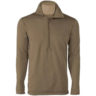 TRU-SPEC Hombre Pullover Camisa Chaqueta Marrón 3XL 2436 Polar De Colección NUEVO Foto 1 de 4