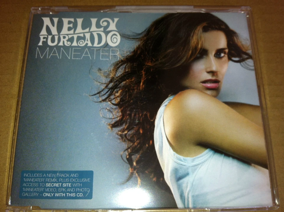 NELLY FURTADO Maneater 3TRX UNRELEASE & MIX CD Single SEALED  USA Seller Foto 1 de 1
