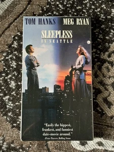 Sleepless in Seattle (VHS, 1993) Tom Hanks New Factory Sealed 90s Movie  - Picture 1 of 4