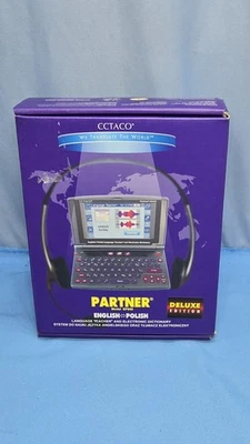 CCTACO PARTNER EP850 ENGLISH POLISH Talking Dictionary & Audio Language Teacher - Image 1 of 4