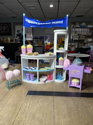 American Girl Concession Stand And Wellie Wishers With Accessories - Image 1 of 4