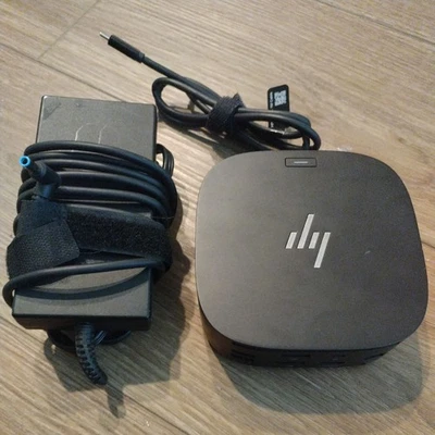 HP HSN-IX02 L75125-001 USB-C Dock G5 Universal Docking Station + 120w AC Adapter - Image 1 of 4