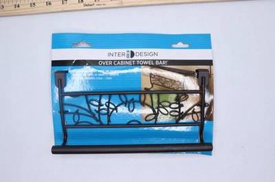 Металлический держатель для тарелок и ручных полотенец InterDesign Twigz бронза - Изображение 1 из 4