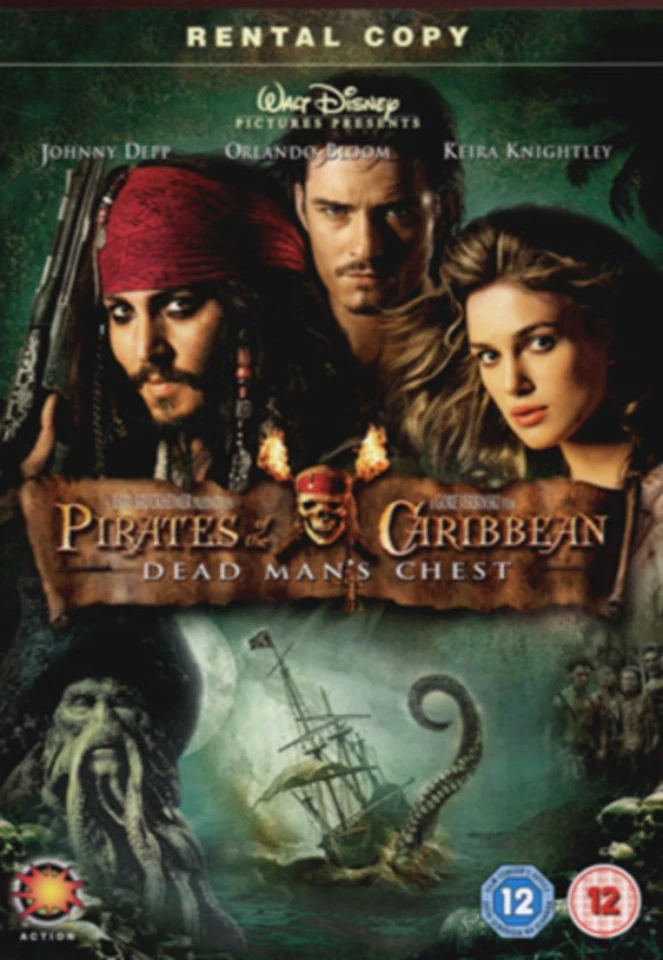 Pirates of the Caribbean: Dead Man's Chest (DVD) Jonathan Pryce Bill Nighy - image 1 of 1