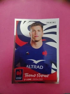 Thibaud Flament Sticker Rugby 15 Rage De Vaincre France Rugby Panini #38 - Picture 1 of 2
