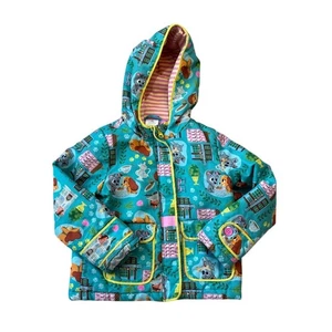 Abrigo de niña DISNEY, Lady & the Tramp, talla 5/6, azul y rosa - Imagen 1 de 12