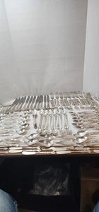RIESIGES Konvolut 112 Teile 1847 ROGERS Bros IS HERITAGE Silberbesteck SCHÖN... - Bild 1 von 21