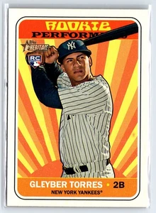 2018 Topps Heritage Rookie Performers #RP-GT Gleyber Torres - Picture 1 of 2