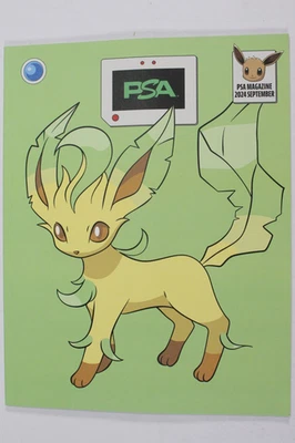 2024 PSA Magazine Volume No 6 September Leafeon Pokemon Variant Cover - Image 1 of 3