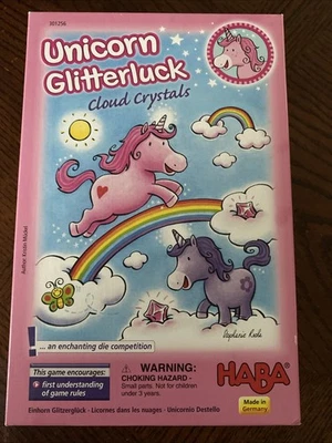 Unicorn Glitterluck: Cloud Crystals Pink Germany Games Toys Kids complete - Image 1 of 3