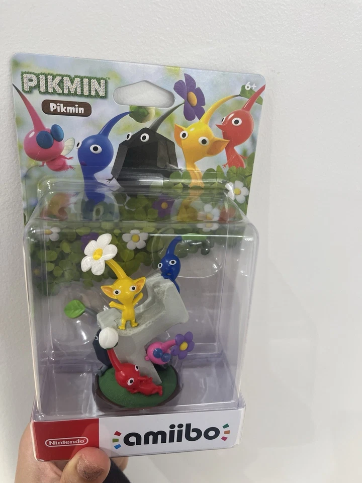 Amiibo Pikmin Pikmin Nintendo FÁBRICA LACRADA 2017 Jogo Brinquedo Raro - Imagem 1 de 1