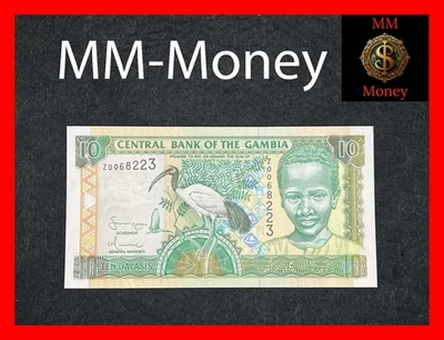 GAMBIA  5 dalasi  2001  P. 21  UNC REPLACEMENT Z [MM-MONEY] - Image 1 of 2
