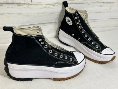 Converse запустить звезда похода Hi 166800C черный повседневный платформе туфли кроссовки мужчин 11,5 - Изображение 1 из 4