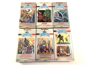Hanna Barbera The Greatest Adventure Stories From The Bible VHS LOT 6 *BRAND NEW - Imagen 1 de 2