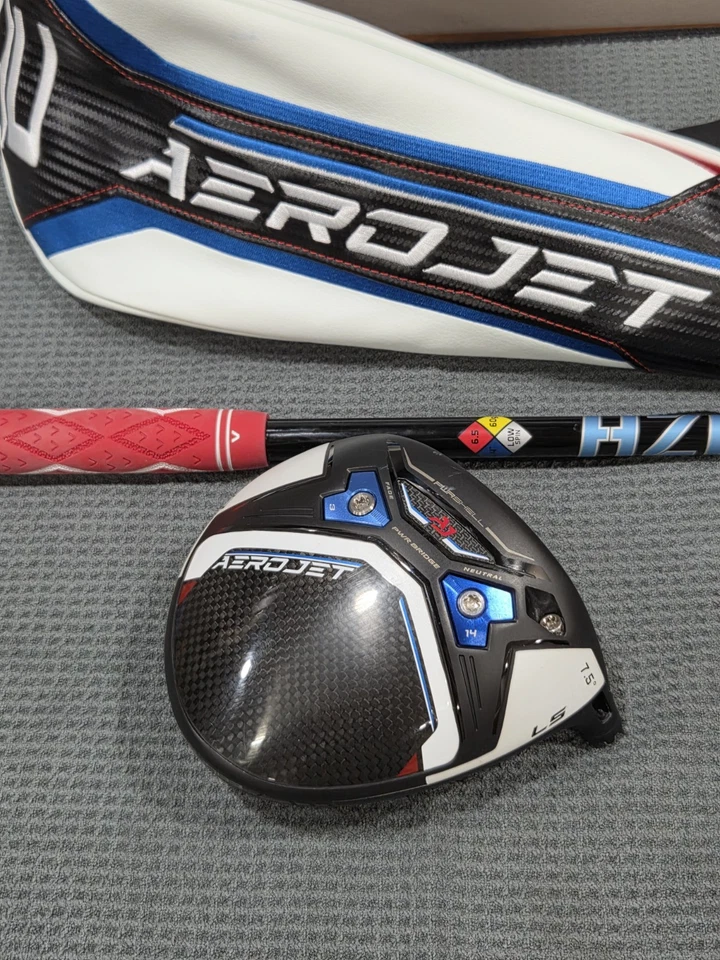 Driver Cobra Aerojet Ls 7.5 con Hzrdus Smoke Blue RDX 6.5 ¡Tra Rígido Largo Drive! Foto 1 de 4