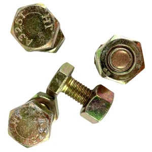 5/8"-11 x 1-1/2" Grade A325 Structural Hex Bolt Type 1 Heavy Cadmium With Nuts 4 - Picture 1 of 3