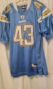 Darren Sproles 43 San Diego Chargers Jersey Reebok Mens 54 XXL NFL Embroidered - Picture 1 of 10