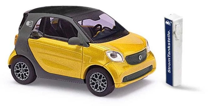 Busch Smart Fortwo Electric gold 50724 - Bild 1 von 1