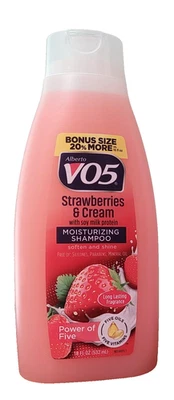 Champú hidratante JUMBO SIZE 18 oz, VO5 fresas y crema Foto 1 de 3