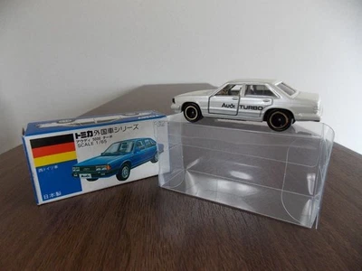 Tomica Foreign Car Series F32 Audi 5000 Turbo Blue Box Near Mint 1/65 Japan Made - Image 1 of 4