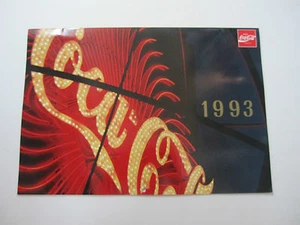 1993 Official  Coca-Cola Wall Calendar - Picture 1 of 8