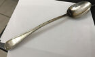 ANTIQUE VICTORIAN FEATHER EDGE SHEFFIELD SILVER PLATE EPNS 34cm BASTING SPOON