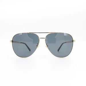 Gucci GG1233 Pilot Sunglasses Gold Gray OS - Picture 1 of 12
