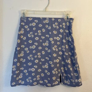 Hollister Daisy Print Girls Skirt XS 24” Waist  - Picture 1 of 2
