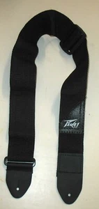 New & Unused Peavey WEB/2" GUITAR STRAP-BLACK/From Rockmaster II Stage Pack Set - Picture 1 of 2