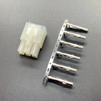 6 Pin 6P Power connector Plug Cord for HF radio YAESU FT-857D/FT-897D ICOM - Image 1 of 4