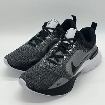 Nike React Infinity Run Flyknit 3 Premium Negro Cebra Iridiscente W (DZ3027-001) Foto 1 de 4