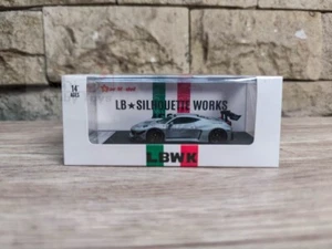 Star Model LBWK Ferarri 458 GT Gris Zero Figther Combat Edition Diecast - Imagen 1 de 12
