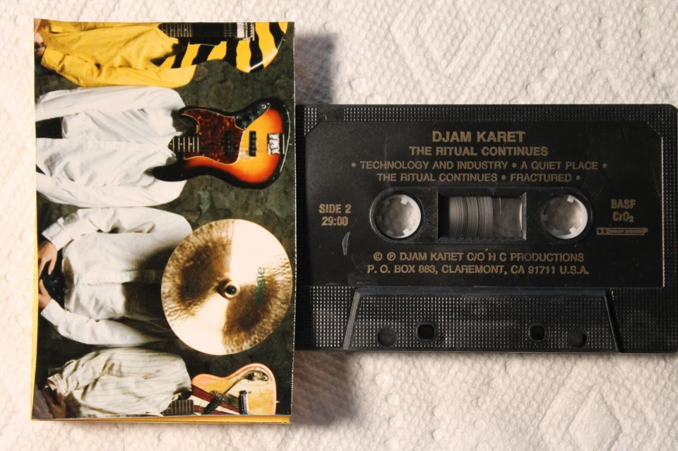 Djam Karet - The Ritual Continues US private cassette 1987 PROG TESTED - Image 1 of 1
