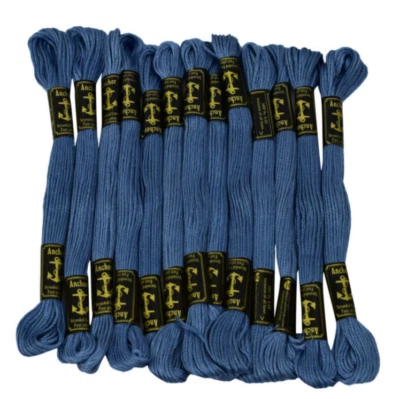 Anchor Thread Cross Stitch Cotton Embroidery Perfect Crafting Sweing,25 Skeins - Image 1 of 4