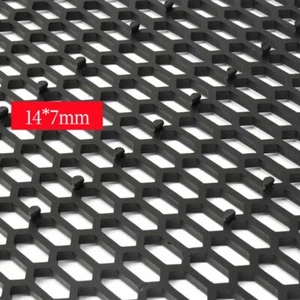 Universal Honeycomb Front Fog Light Covers Grilles ABS Plastic Mesh Grille 120cm - Picture 1 of 15