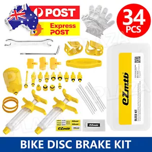 Hydraulic Bike Bicycle Oil Fluid Disc Brake Bleed Kit Tool for SHIMANO SRAM Kit - Picture 1 of 9