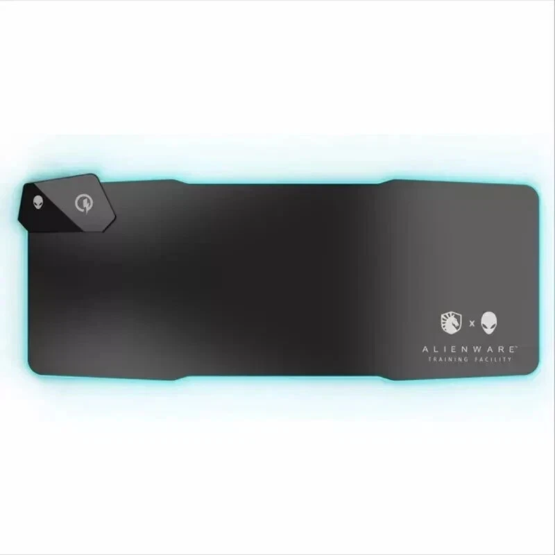 ALIENWARE RGB Game Mouse Pad 15W Qi Wireless Phone Charging Desk - Image 1 of 3