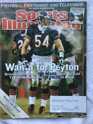 SPORTS ILLUSTRATED FEBRUARY 7,2007-WATIN' FOR PAYTON SUPER BOWL XLI - Image 1 of 4